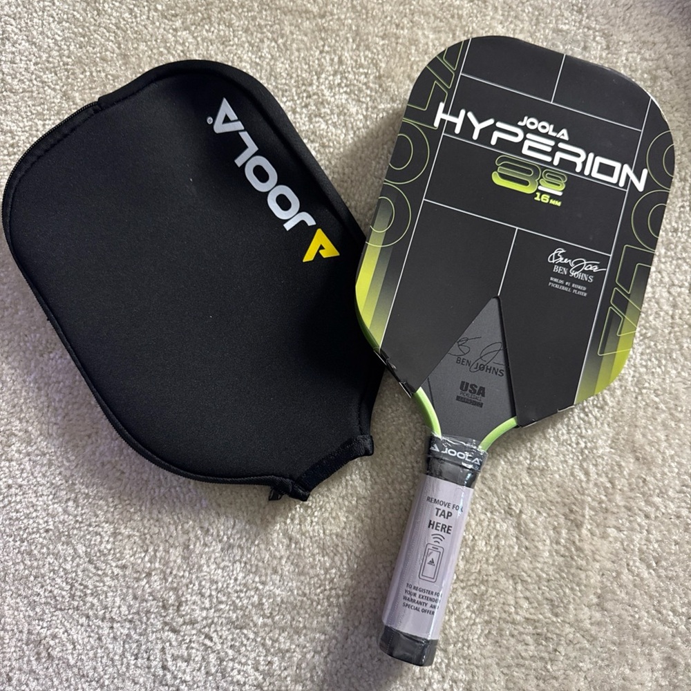 JOOLA Hyperion 16mm Table Tennis Paddle with Case